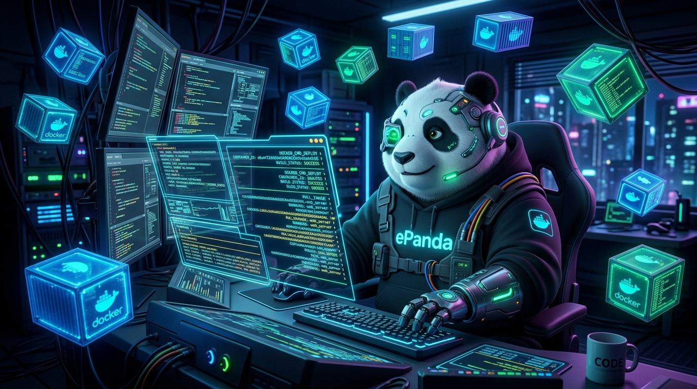 ePanda 专属赛博朋克封面图